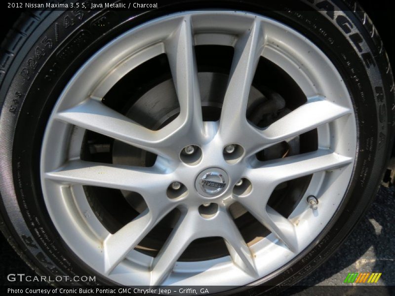 Java Metallic / Charcoal 2012 Nissan Maxima 3.5 S