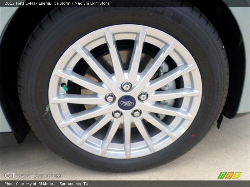 Ice Storm / Medium Light Stone 2013 Ford C-Max Energi