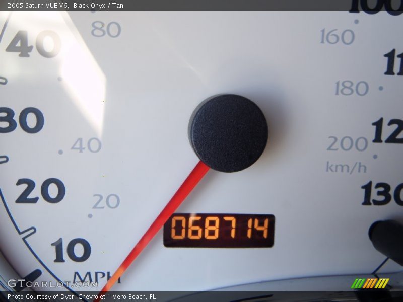 Black Onyx / Tan 2005 Saturn VUE V6