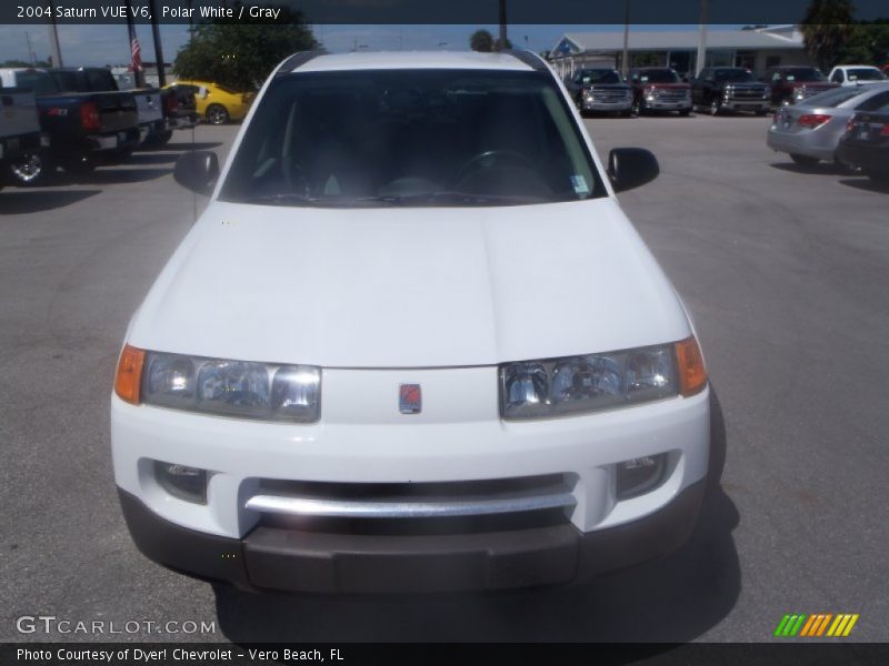 Polar White / Gray 2004 Saturn VUE V6