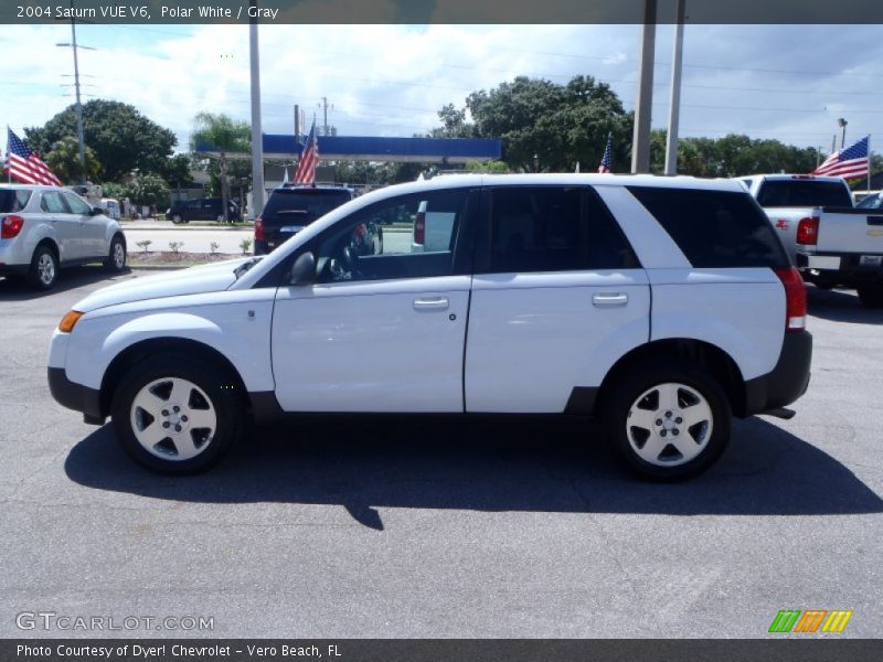 Polar White / Gray 2004 Saturn VUE V6