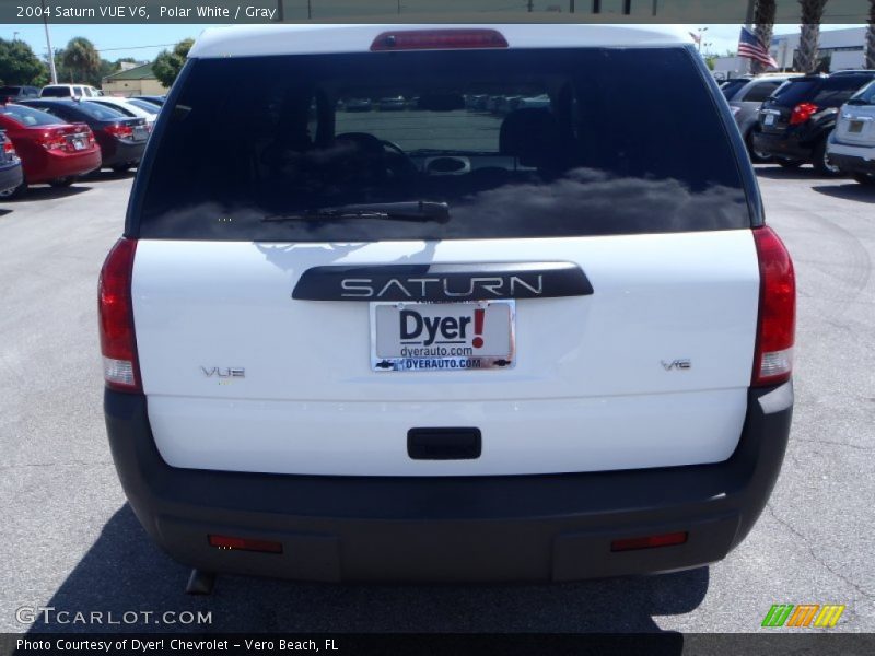 Polar White / Gray 2004 Saturn VUE V6