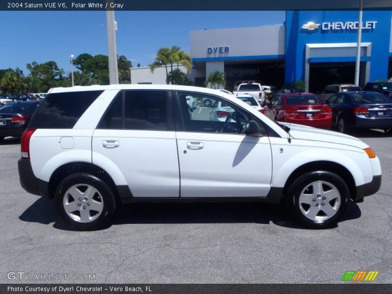 Polar White / Gray 2004 Saturn VUE V6