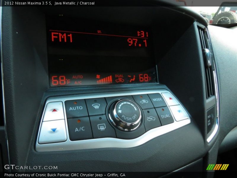 Java Metallic / Charcoal 2012 Nissan Maxima 3.5 S
