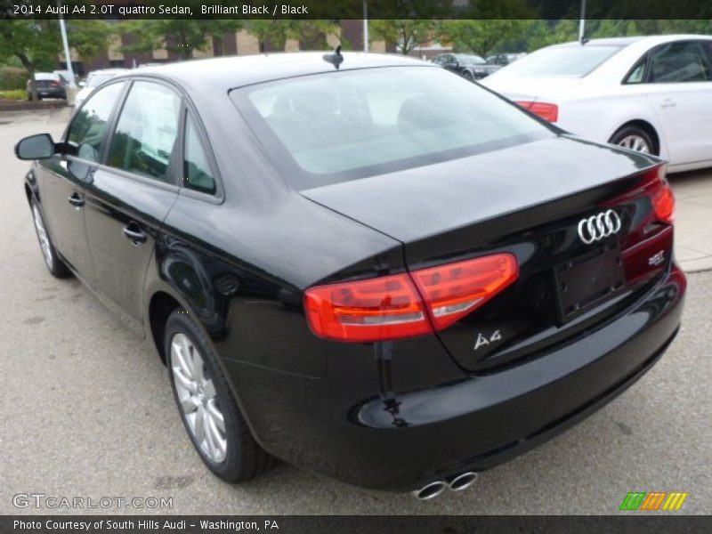 Brilliant Black / Black 2014 Audi A4 2.0T quattro Sedan