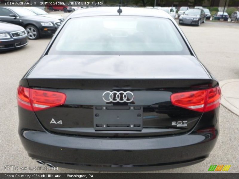 Brilliant Black / Black 2014 Audi A4 2.0T quattro Sedan