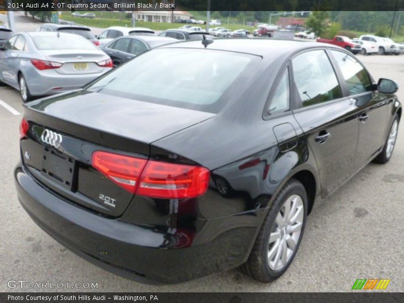 Brilliant Black / Black 2014 Audi A4 2.0T quattro Sedan