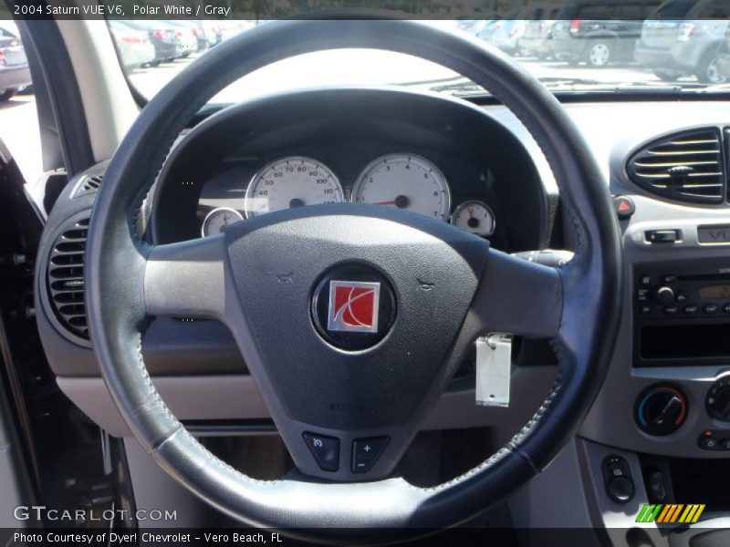 Polar White / Gray 2004 Saturn VUE V6