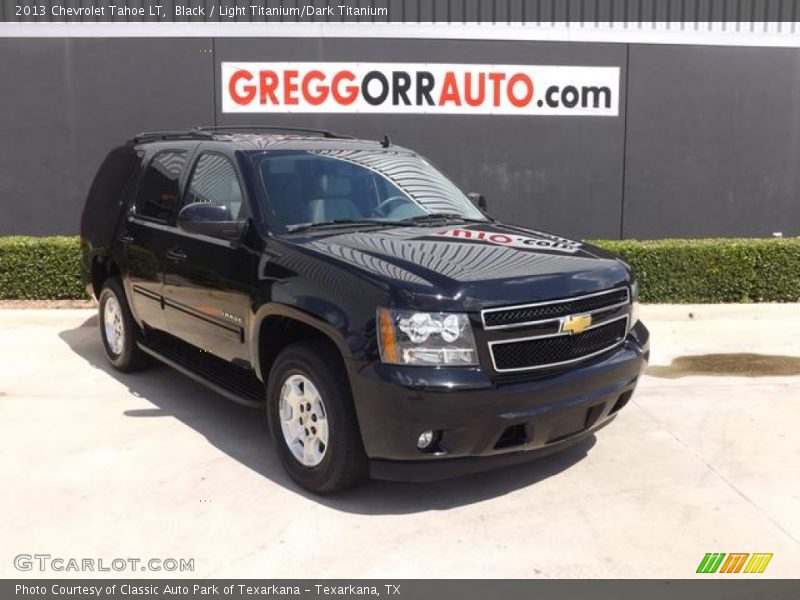 Black / Light Titanium/Dark Titanium 2013 Chevrolet Tahoe LT