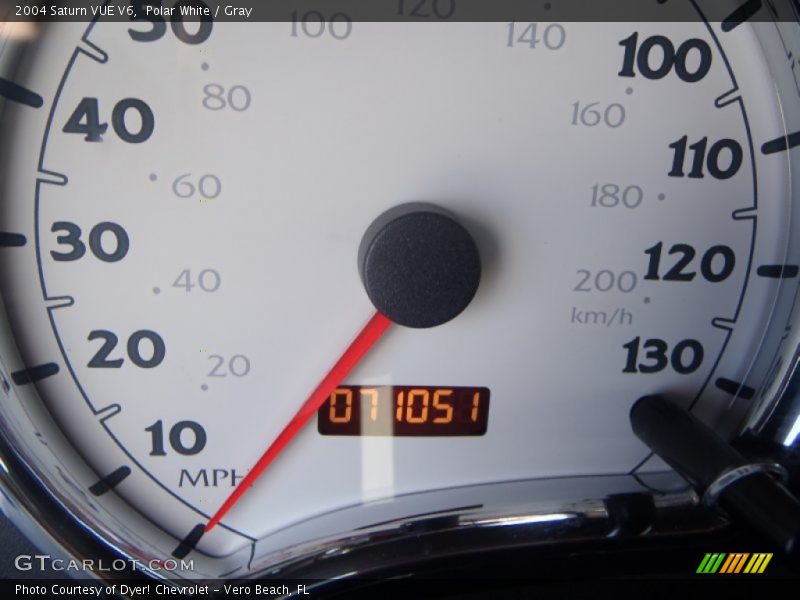 Polar White / Gray 2004 Saturn VUE V6