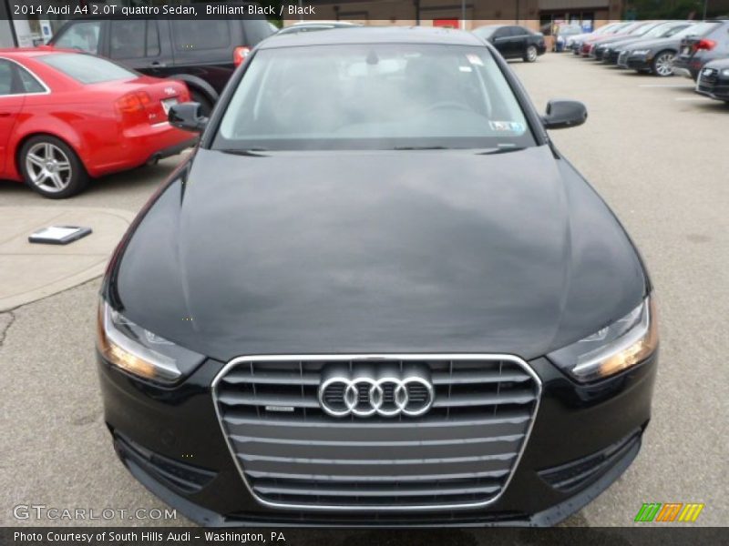 Brilliant Black / Black 2014 Audi A4 2.0T quattro Sedan