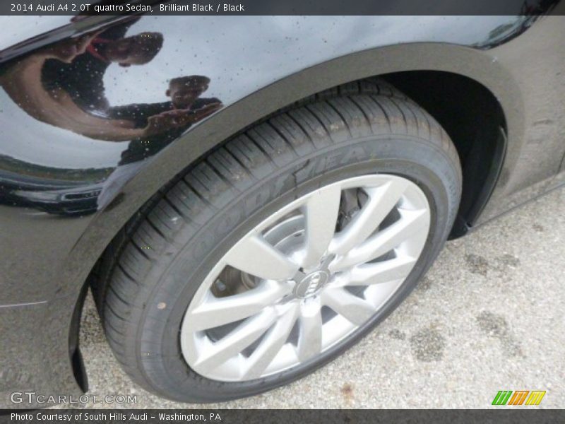 Brilliant Black / Black 2014 Audi A4 2.0T quattro Sedan