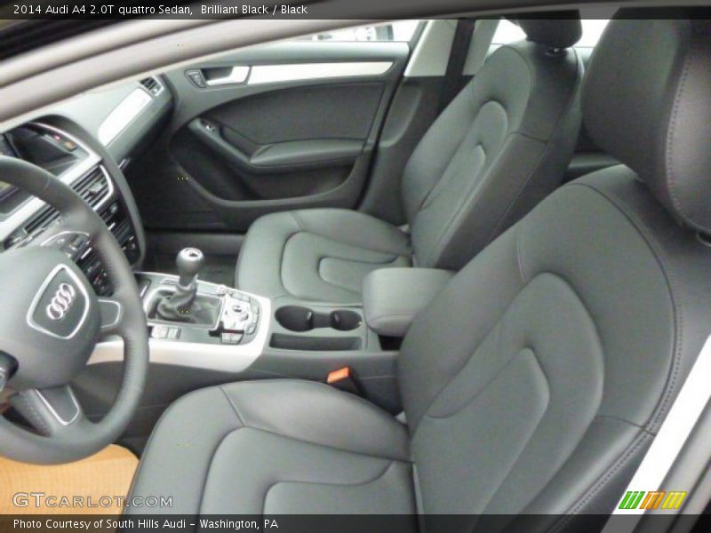 Brilliant Black / Black 2014 Audi A4 2.0T quattro Sedan