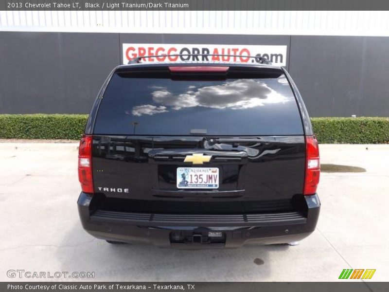 Black / Light Titanium/Dark Titanium 2013 Chevrolet Tahoe LT