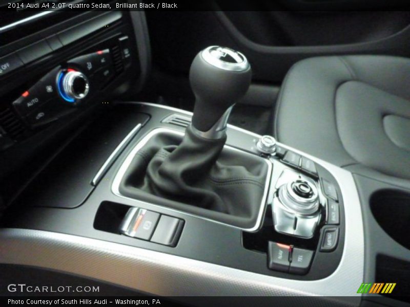  2014 A4 2.0T quattro Sedan 6 Speed Manual Shifter
