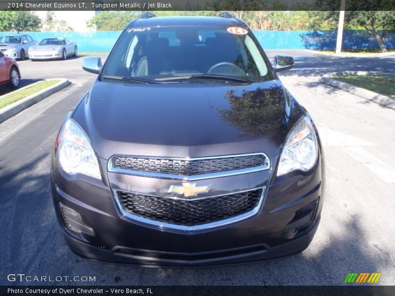 Tungsten Metallic / Jet Black 2014 Chevrolet Equinox LT