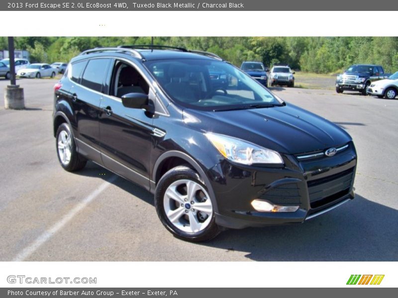 Tuxedo Black Metallic / Charcoal Black 2013 Ford Escape SE 2.0L EcoBoost 4WD