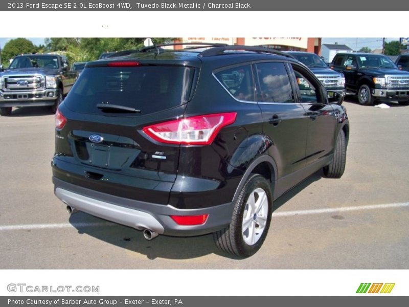Tuxedo Black Metallic / Charcoal Black 2013 Ford Escape SE 2.0L EcoBoost 4WD