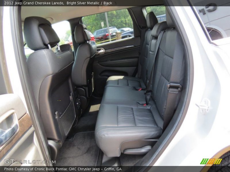 Bright Silver Metallic / Black 2012 Jeep Grand Cherokee Laredo