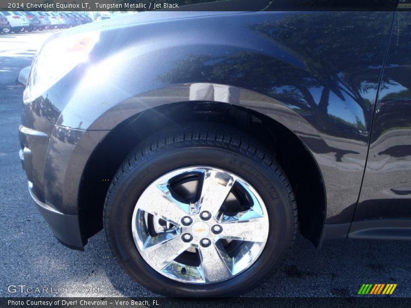 Tungsten Metallic / Jet Black 2014 Chevrolet Equinox LT