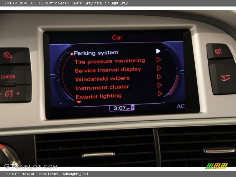 Oyster Gray Metallic / Light Gray 2010 Audi A6 3.0 TFSI quattro Sedan
