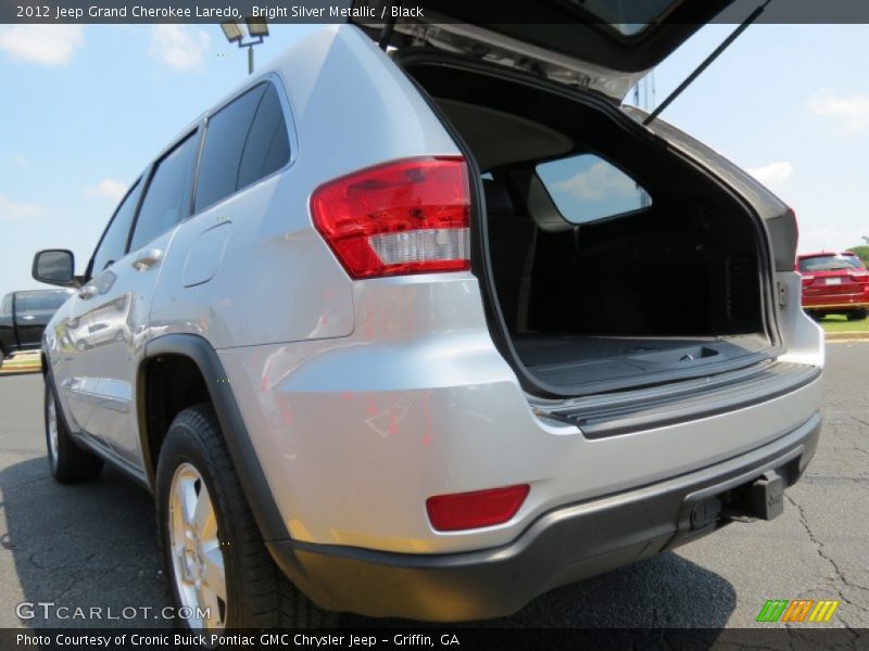 Bright Silver Metallic / Black 2012 Jeep Grand Cherokee Laredo