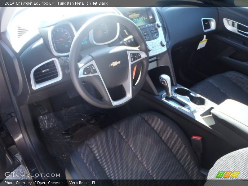 Tungsten Metallic / Jet Black 2014 Chevrolet Equinox LT