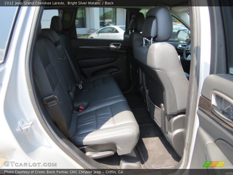 Bright Silver Metallic / Black 2012 Jeep Grand Cherokee Laredo