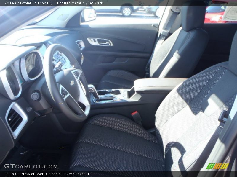 Tungsten Metallic / Jet Black 2014 Chevrolet Equinox LT