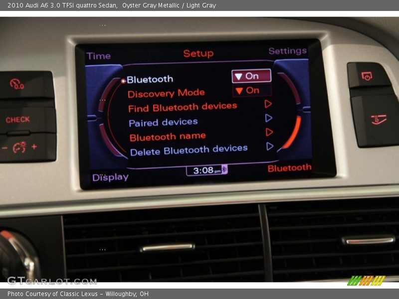 Oyster Gray Metallic / Light Gray 2010 Audi A6 3.0 TFSI quattro Sedan