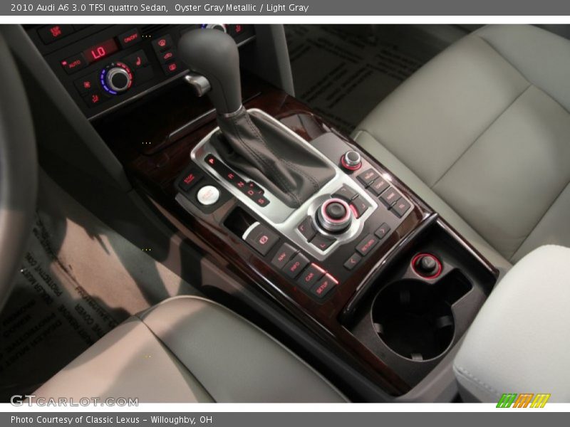 Oyster Gray Metallic / Light Gray 2010 Audi A6 3.0 TFSI quattro Sedan