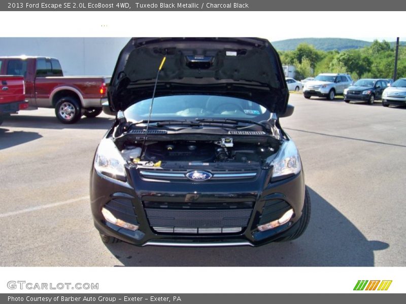 Tuxedo Black Metallic / Charcoal Black 2013 Ford Escape SE 2.0L EcoBoost 4WD