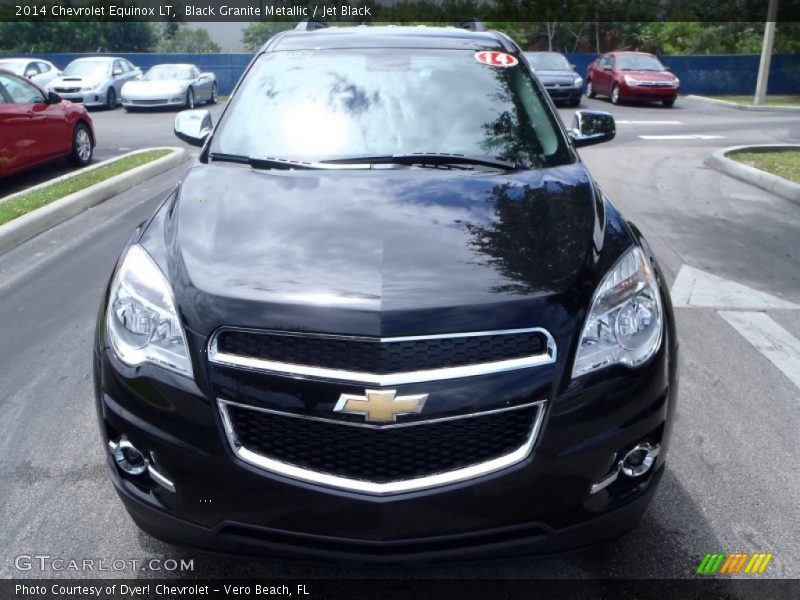 Black Granite Metallic / Jet Black 2014 Chevrolet Equinox LT