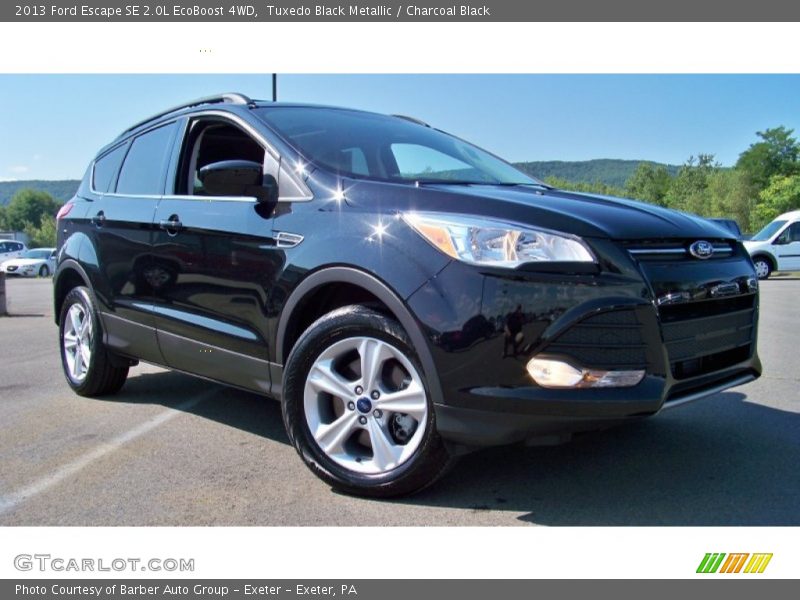 Tuxedo Black Metallic / Charcoal Black 2013 Ford Escape SE 2.0L EcoBoost 4WD