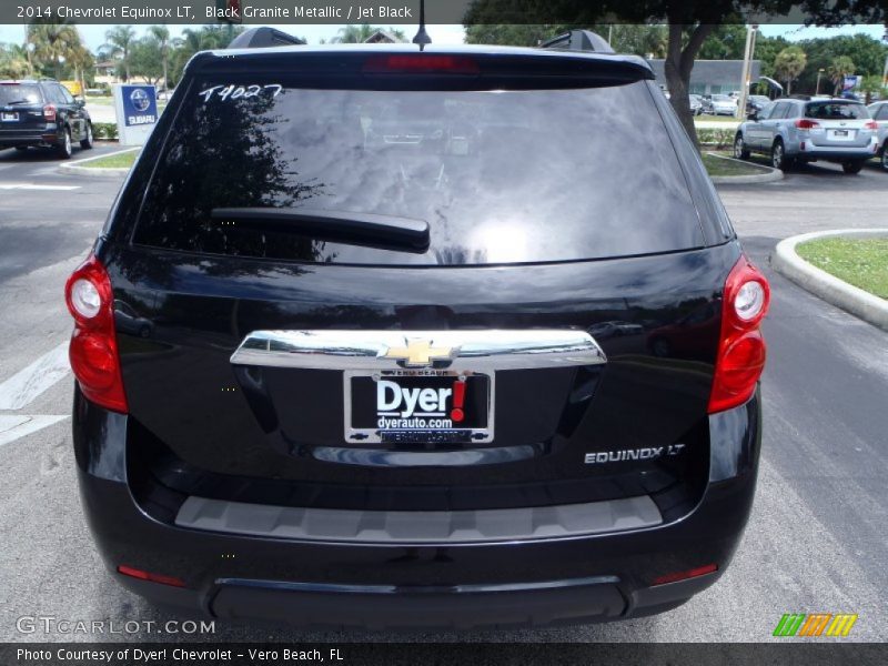 Black Granite Metallic / Jet Black 2014 Chevrolet Equinox LT