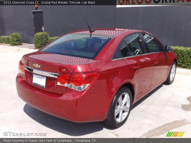 Crystal Red Metallic Tintcoat / Jet Black 2013 Chevrolet Cruze LT