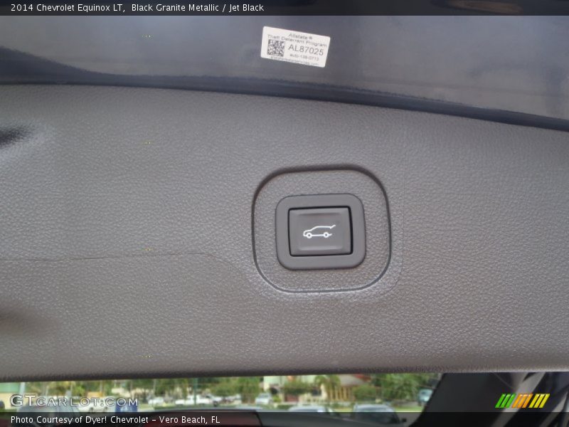 Black Granite Metallic / Jet Black 2014 Chevrolet Equinox LT