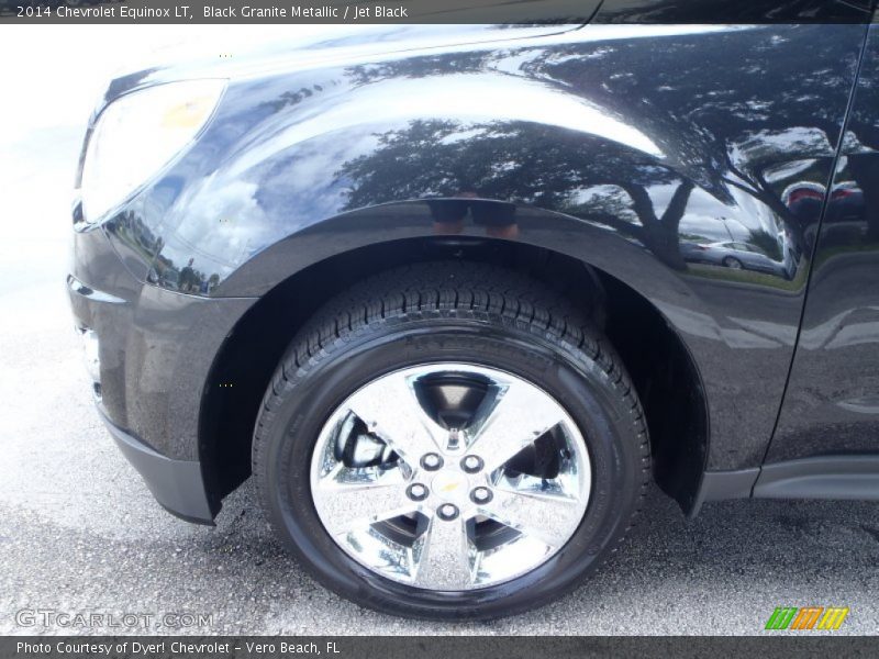 Black Granite Metallic / Jet Black 2014 Chevrolet Equinox LT