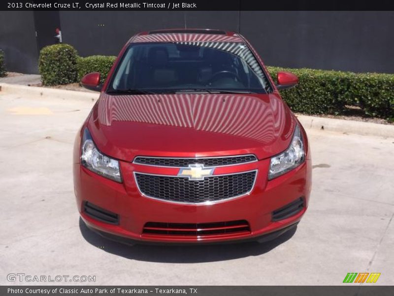 Crystal Red Metallic Tintcoat / Jet Black 2013 Chevrolet Cruze LT