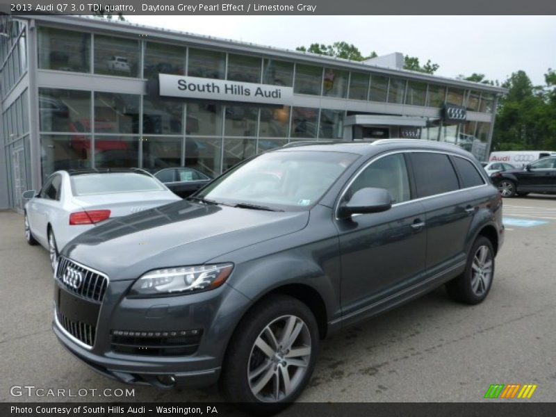Daytona Grey Pearl Effect / Limestone Gray 2013 Audi Q7 3.0 TDI quattro