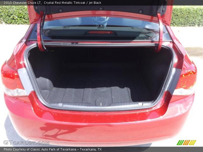 Crystal Red Metallic Tintcoat / Jet Black 2013 Chevrolet Cruze LT