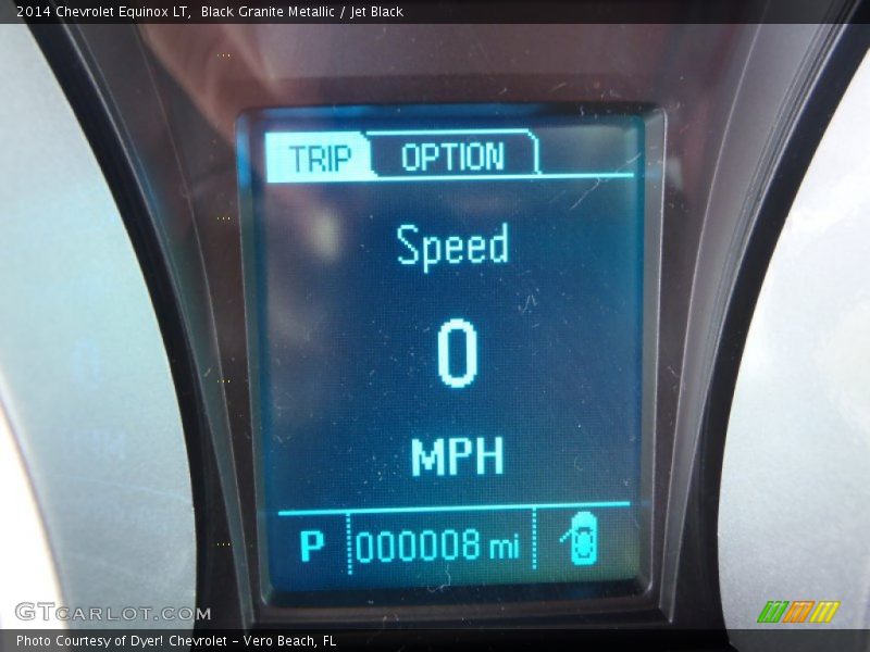 Black Granite Metallic / Jet Black 2014 Chevrolet Equinox LT