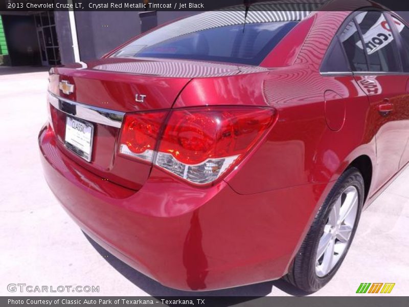 Crystal Red Metallic Tintcoat / Jet Black 2013 Chevrolet Cruze LT