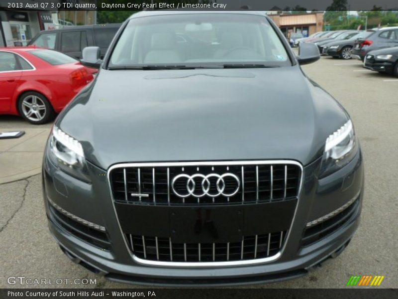 Daytona Grey Pearl Effect / Limestone Gray 2013 Audi Q7 3.0 TDI quattro