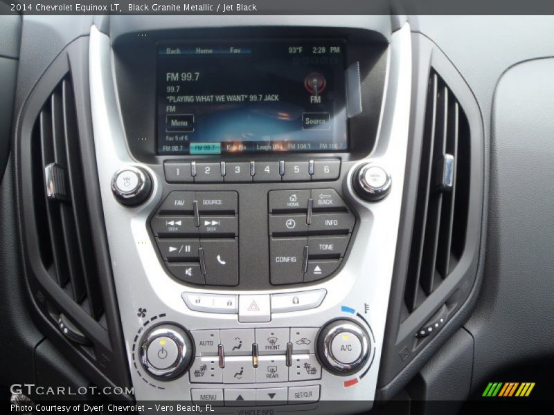 Black Granite Metallic / Jet Black 2014 Chevrolet Equinox LT