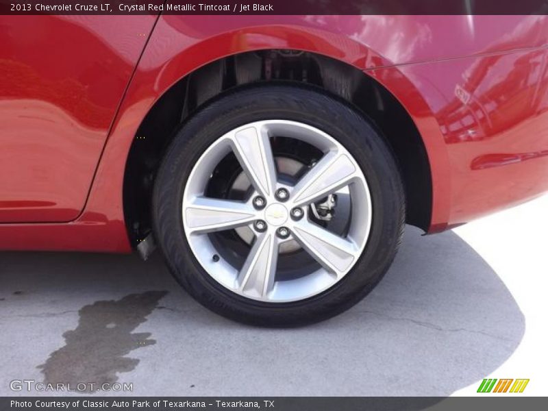 Crystal Red Metallic Tintcoat / Jet Black 2013 Chevrolet Cruze LT
