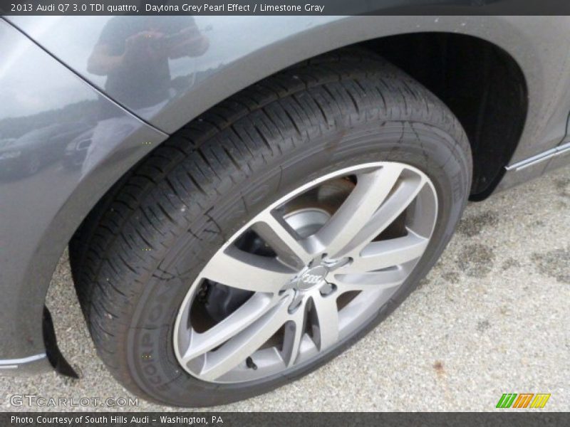 Daytona Grey Pearl Effect / Limestone Gray 2013 Audi Q7 3.0 TDI quattro