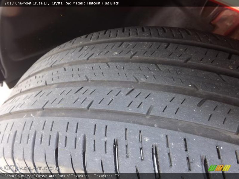 Crystal Red Metallic Tintcoat / Jet Black 2013 Chevrolet Cruze LT