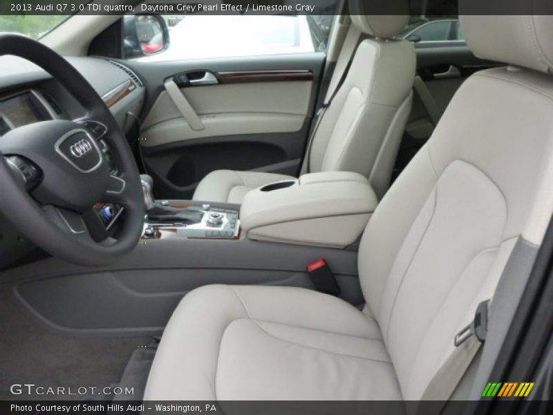 Daytona Grey Pearl Effect / Limestone Gray 2013 Audi Q7 3.0 TDI quattro