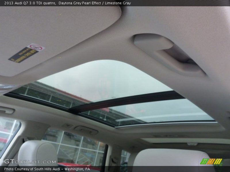 Daytona Grey Pearl Effect / Limestone Gray 2013 Audi Q7 3.0 TDI quattro